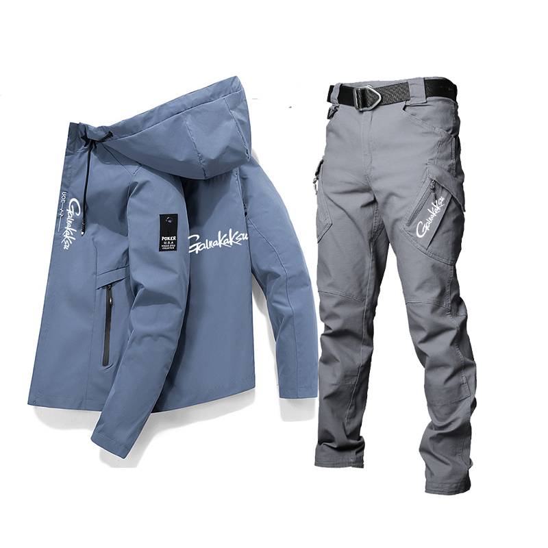 アウトドアスポーツ用の防水服,釣り服,ジャケット,パンツ,日 - Fishing Rain Suit のレビューと価格