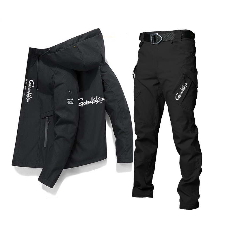 アウトドアスポーツ用の防水服,釣り服,ジャケット,パンツ,日 - Fishing Rain Suit のレビューと価格