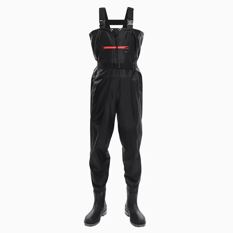 防水チェストウェーダー釣りパンツ靴ブーツウェーダーセット肥厚 - Fishing Pants Waterproof のレビューと価格