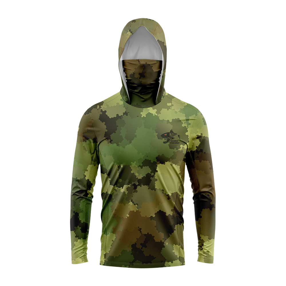 Hukニューギアフィッシングシャツ 夏用長袖シャツ 速乾性  - Fishing Shirt Uv Protection のレビューと価格